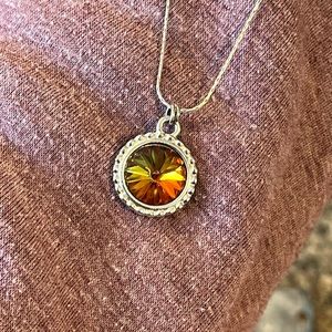 HANDMADE Gorgeous Swarovski Crystal Necklace!!